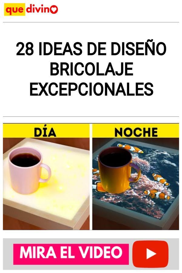 28 IDEAS DE DISEÑO BRICOLAJE EXCEPCIONALES