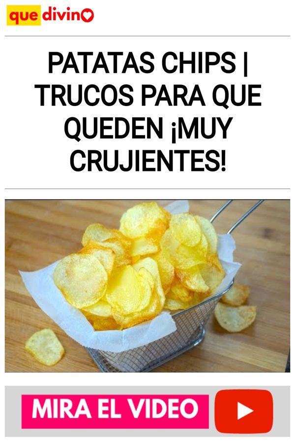 Patatas chips