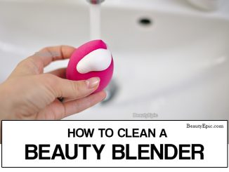 ¿Cómo se limpia una licuadora de belleza?